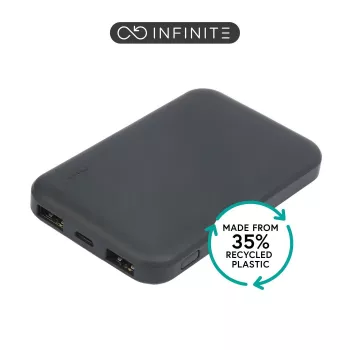 eSTUFF ES641040 ārējais akumulators LiPo 5000 mAh melns