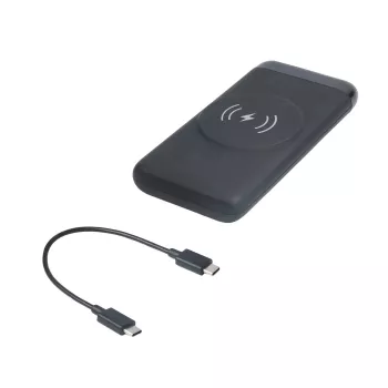 eSTUFF ES641042 bezvadu ārējais akumulators 10000 mAh melns