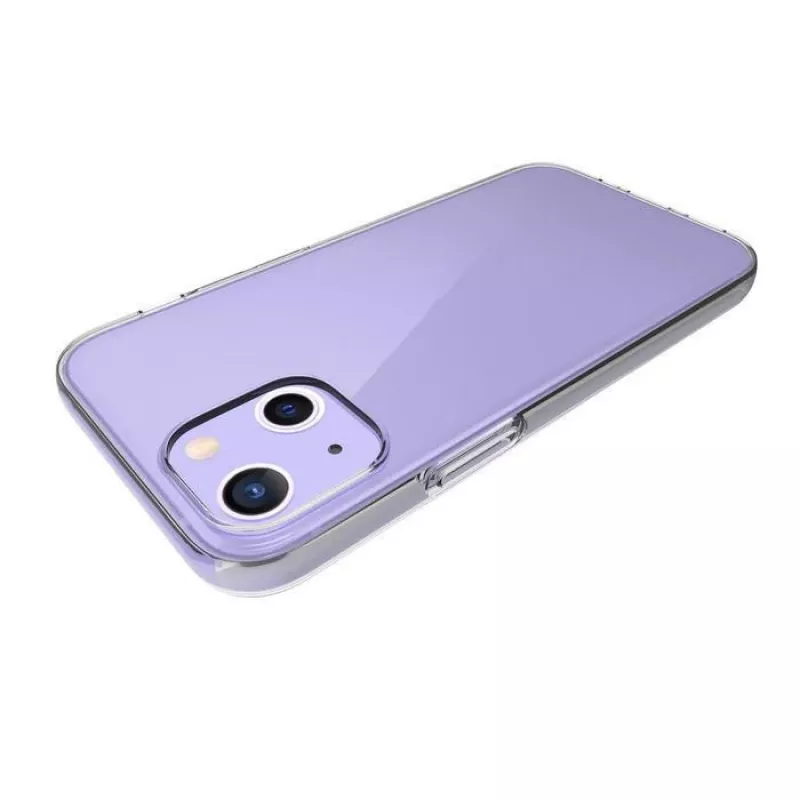 eSTUFF ES67100001 LONDON aizmugures vāciņš iPhone 13 mini, TPU, caurspīdīgs