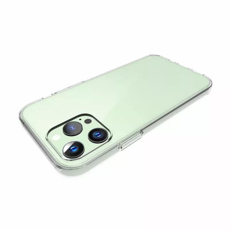 eSTUFF ES67100003 LONDON mīkstais aizmugures vāciņš iPhone 13 Pro, TPU, caurspīdīgs