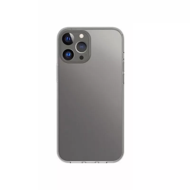 eSTUFF ES67100004 LONDON aizmugures vāciņš iPhone 13 Pro Max, TPU, caurspīdīgs