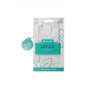 eSTUFF ES67100006 caurspīdīgs vāciņš iPhone 14 Pro 6.1 collu