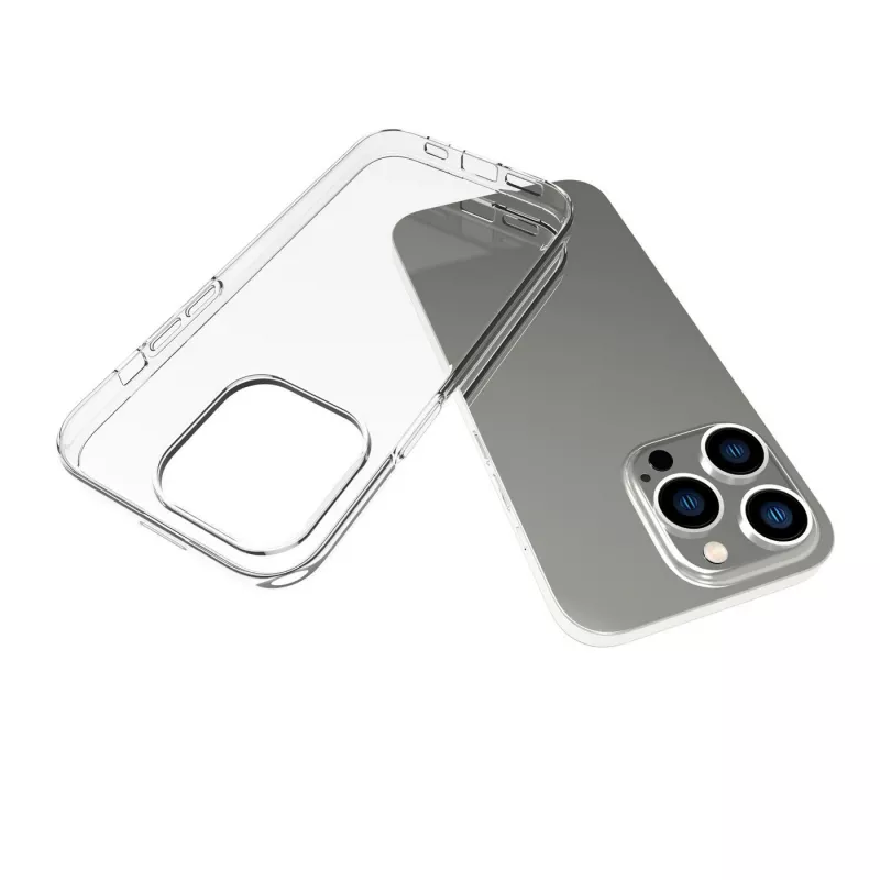 eSTUFF ES67100006 caurspīdīgs vāciņš iPhone 14 Pro 6.1 collu