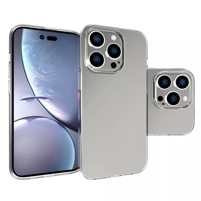 eSTUFF ES67100006 caurspīdīgs vāciņš iPhone 14 Pro 6.1 collu