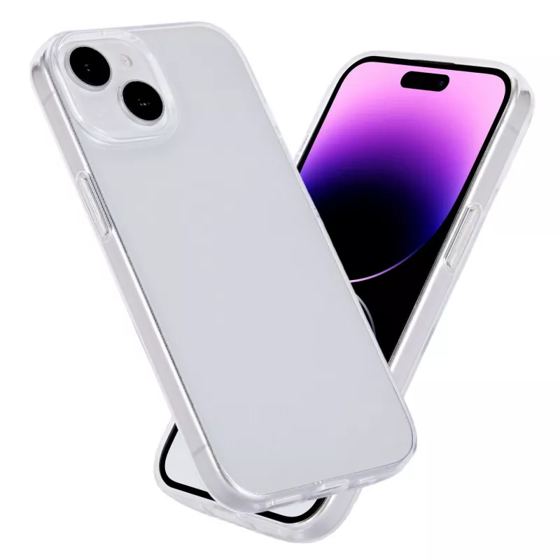 eSTUFF ES67100026 INFINITE VIENNA aizmugures vāciņš iPhone 15 Plus, saderīgs ar MagSafe, TPU, caurspīdīgs