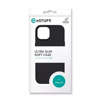 eSTUFF ES67101025 vāciņš iPhone 15 (6,1 inch) melns