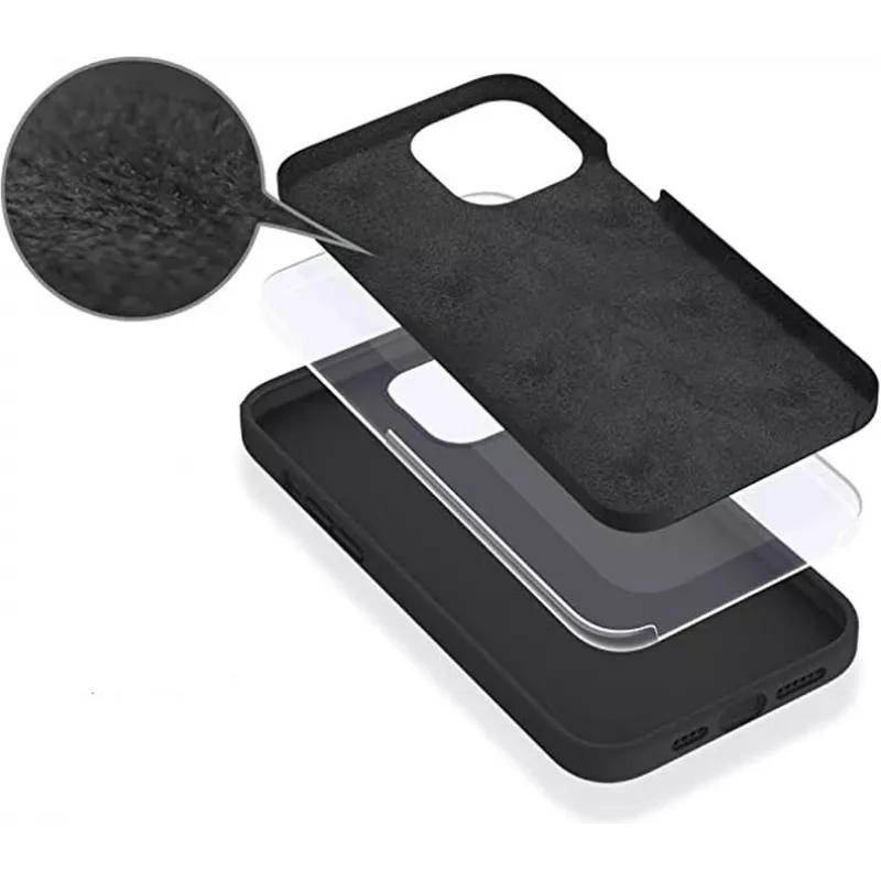 eSTUFF ES67120021 vāciņš iPhone 14 15.5 cm (6.1 inch) melns