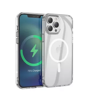 eSTUFF ES67140004 vāciņš iPhone 13 Pro Max caurspīdīgs hibrīds