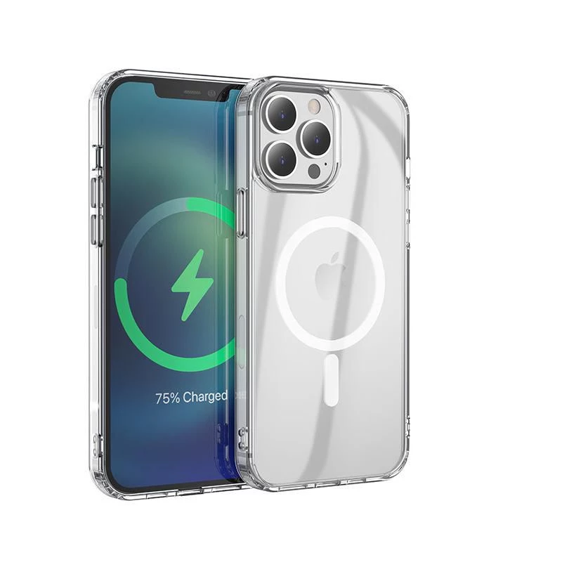 eSTUFF ES67140004 vāciņš iPhone 13 Pro Max caurspīdīgs hibrīds