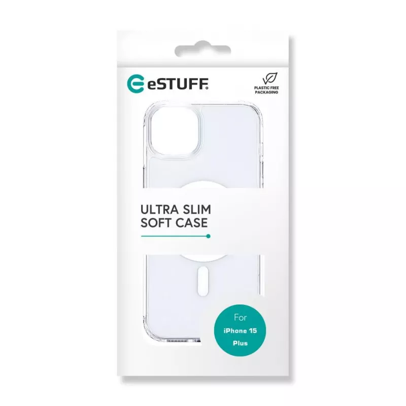 eSTUFF ES67140026 caurspīdīgs vāciņš iPhone 15 Plus 17 cm (6,7 inch)