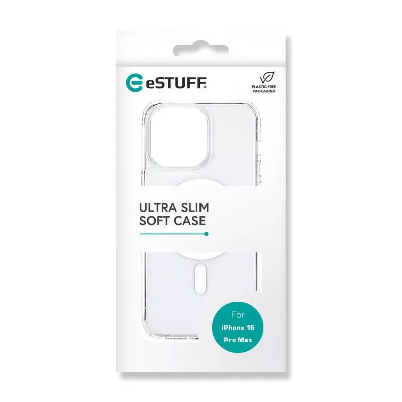 eSTUFF ES67140028 caurspīdīgs telefona maciņš 17 cm (6.7 collas)
