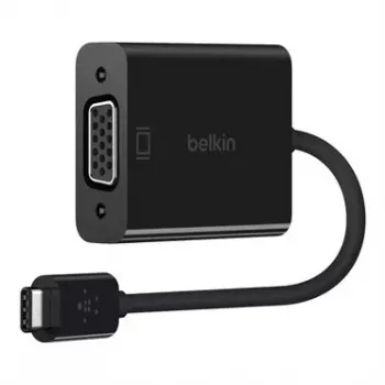 USB-C uz VGA adapteris Belkin F2CU037BTBLK Melns