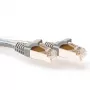 ACT Grey 1.5 metru SFTP CAT6A savienojuma kabelis ar RJ45 savienotājiem, bez aizķeres