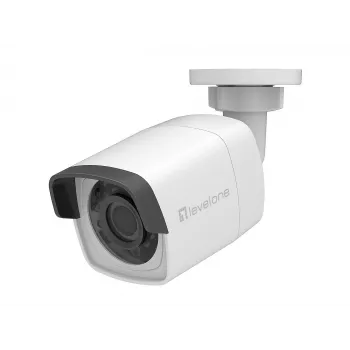 LevelOne GEMINI Fiksētās IP kameras komplekts, 4 MP, IR gaismas diodes, 802.3af PoE, iekštelpām/ārtelpām