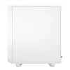 Fractal Design Meshify 2 Compact FD-C-MES2C-05 ATX vidējā torņa korpuss, caurspīdīga rūdīta stikla logs, bez barošanas bloka, balts