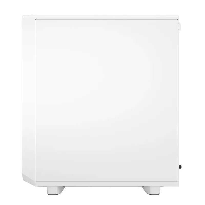 Fractal Design Meshify 2 Compact FD-C-MES2C-05 ATX vidējā torņa korpuss, caurspīdīga rūdīta stikla logs, bez barošanas bloka, balts