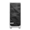 Fractal Design Meshify 2 Compact FD-C-MES2C-05 ATX vidējā torņa korpuss, caurspīdīga rūdīta stikla logs, bez barošanas bloka, balts
