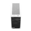 Fractal Design Meshify 2 Compact FD-C-MES2C-05 ATX vidējā torņa korpuss, caurspīdīga rūdīta stikla logs, bez barošanas bloka, balts