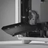 Fractal Design Meshify 2 Compact FD-C-MES2C-05 ATX vidējā torņa korpuss, caurspīdīga rūdīta stikla logs, bez barošanas bloka, balts