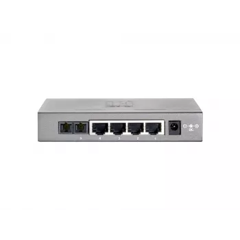 LevelOne FEU-0511 5-Portu Fast Ethernet Slēdzis, 1 x SC Multi-Mode Šķiedra
