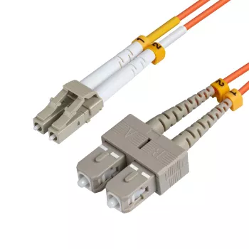 Microconnect FIB420001 optiskās šķiedras kabelis 1 m LC-SC oranžs