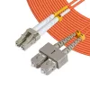 Microconnect FIB420001 optiskās šķiedras kabelis 1 m LC-SC oranžs