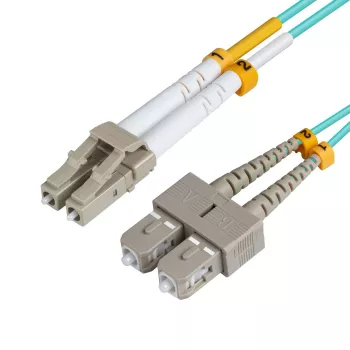 Microconnect FIB4220005 optiskās šķiedras kabelis 0.5 m LC SC zils