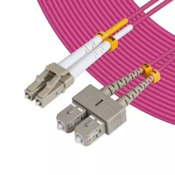 Microconnect FIB422010P optiskās šķiedras kabelis 10 m LC SC violets