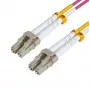 Microconnect FIB440410P InfiniBand/optiskās šķiedras kabelis 10 m LC Violeta