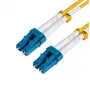 Microconnect FIB441020 optiskā šķiedras kabelis 20 m LC dzeltenā krāsā