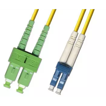 Microconnect FIB8410005 optiskā šķiedra kabelis 0.5 m SC LC dzeltens