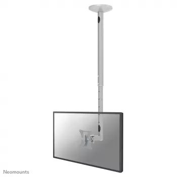 Neomounts FPMA-C050SILVER griestu stiprinājums monitoram/TV 10-30 collas - augstums 60-85 cm