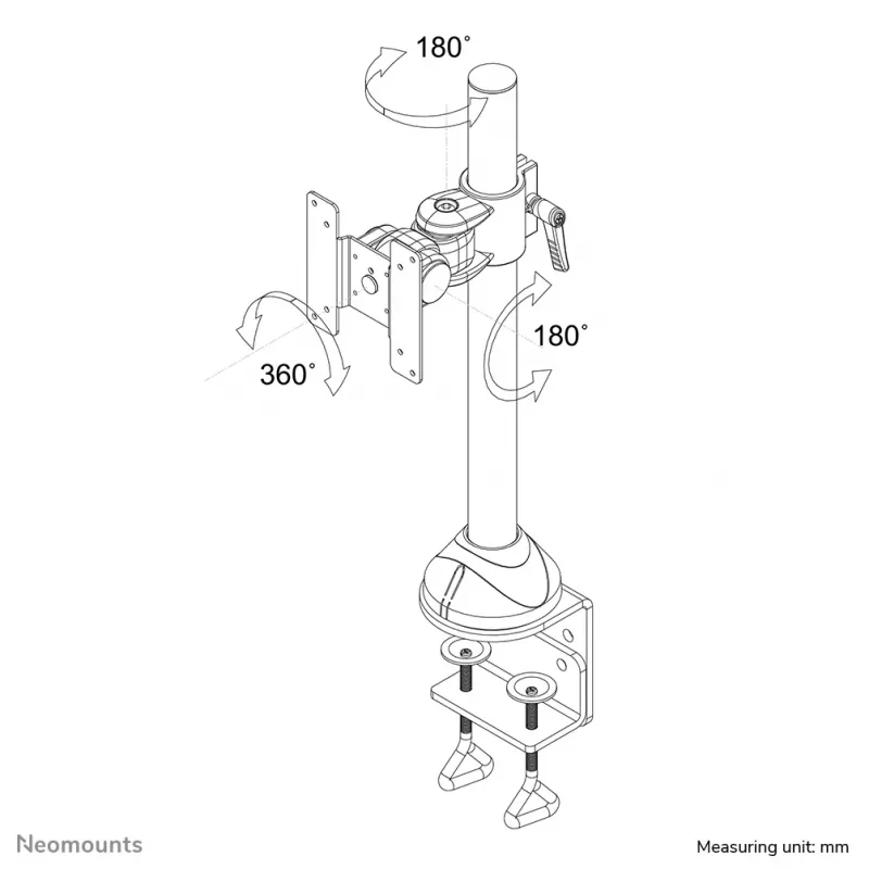 Neomounts FPMA-D965 Monitora roka 10-30 collas