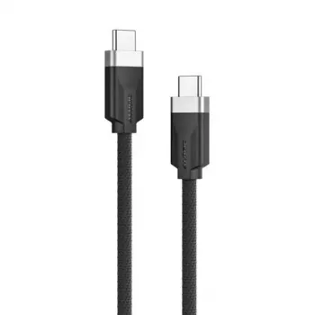 ALOGIC Fusion USB-C uz USB-C 3.2 Gen 2 kabelis 1m 10 Gbit/s Melns Pelēks