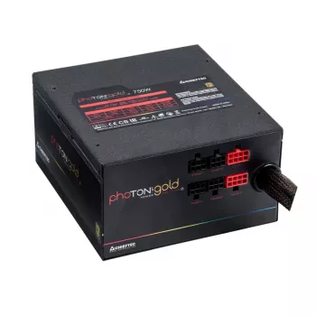 Chieftec Photon GOLD barošanas bloks 750 W 20+4 pin ATX PS/2 Melns