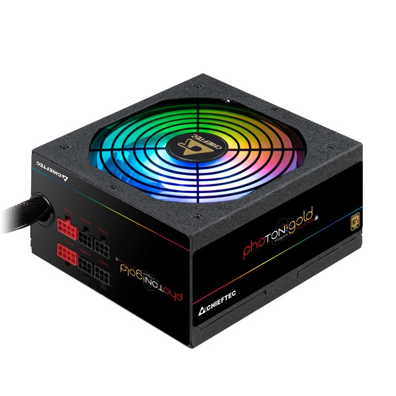 Chieftec Photon GOLD barošanas bloks 750 W 20+4 pin ATX PS/2 Melns