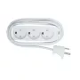 Microconnect GRU035WDK pagarinātājs 5 m 3 kontaktligzdas Iekštelpām Balts