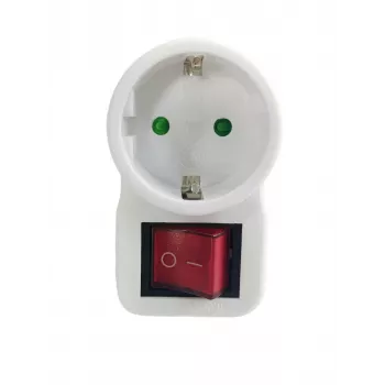 Microconnect GRUTIMER2 pārsprieguma aizsargs Balts 1 AC kontaktligzda 230 V