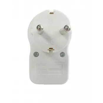 Microconnect GRUTIMER2 pārsprieguma aizsargs Balts 1 AC kontaktligzda 230 V