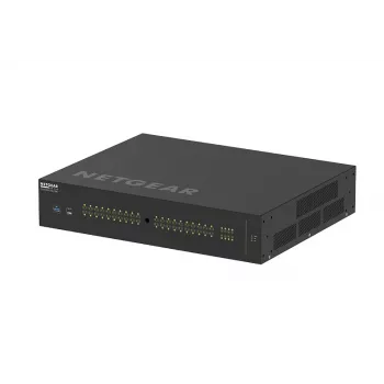 NETGEAR M4250-40G8XF-PoE++ pārvaldīts L2/L3 Gigabit Ethernet (10/100/1000) PoE slēdzis 2U melns