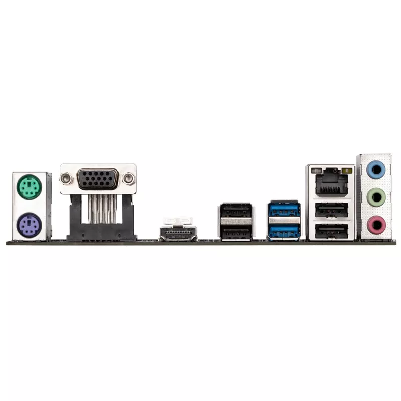 GIGABYTE H610M H V2 DDR4 mātesplate - atbalsta Intel Core 14. paaudzes CPU, 6+1+1 hibrīda digitālā VRM, līdz 3200MHz DDR4 (OC), 1xPCIe 3.0 M.2, GbE LAN, USB 3.2 Gen 1
