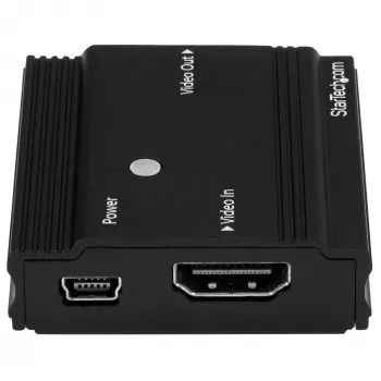 StarTech.com HDMI signāla pastiprinātājs - HDMI pagarinātājs - 4K 60Hz, 3840 x 2160 pikseļi, AV retranslators, 35 m, Melns, HDCP
