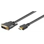 Microconnect HDM191815 video kabeļa adapteris 5 m HDMI-DVI-D Melns