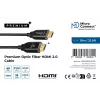 Microconnect HDM191910V2.0OP Premium High Speed aktīvais optiskais HDMI 2.0 vads 10 m, 4K, HDMI A tipa, melns