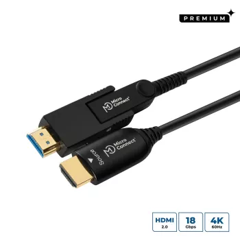 Aktīvais optiskais HDMI kabelis MicroConnect HDM191970V2.0DOP, 70 m