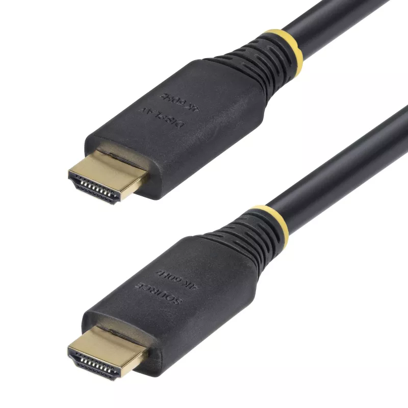 StarTech.com 10m aktīvs HDMI 2.0 kabelis, 4K 60Hz/1440p 144Hz, HDR10/HDCP 2.2/ARC, 18Gbps, TPE apvalks