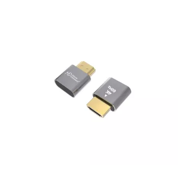 MicroConnect 4K HDMI Dummy Grey – HDMI aizbāznis monitora emulēšanai