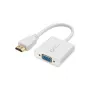 Mikroconnect HDMVGA1 video kabeļa adapteris 0.15 m HDMI Type A (Standard) VGA (D-Sub) Balts