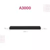 Skaņas josla Sony HT-A3000 Melna 3.1 kanāli 250 W