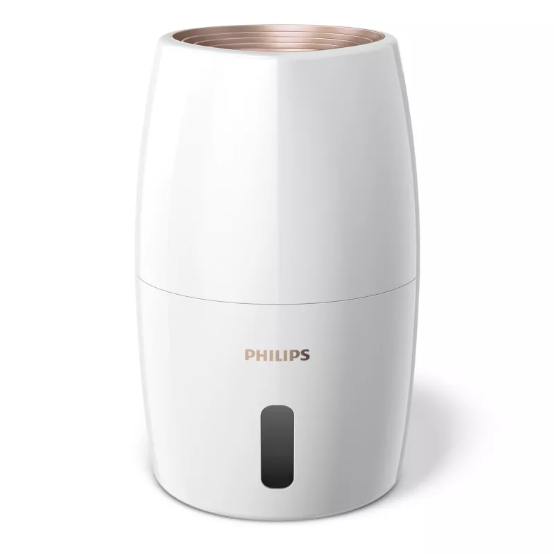 Gaisa mitrinātājs Philips HU2716/10 — 2 L tvertne, 17 W, balts/rožu zelts